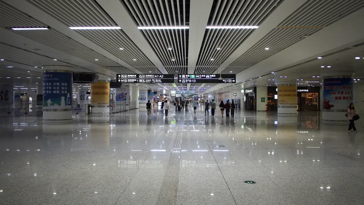 High Speed Rail Station in Shenzhen