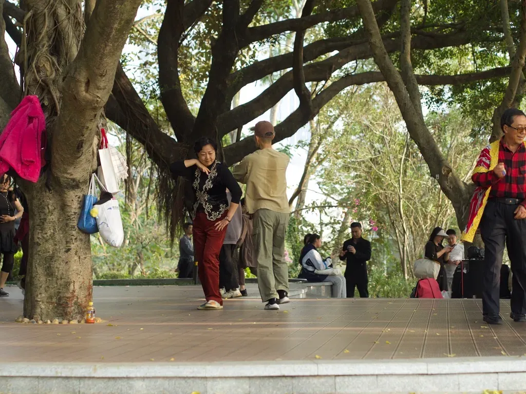 Dancing Uncles and Aunties