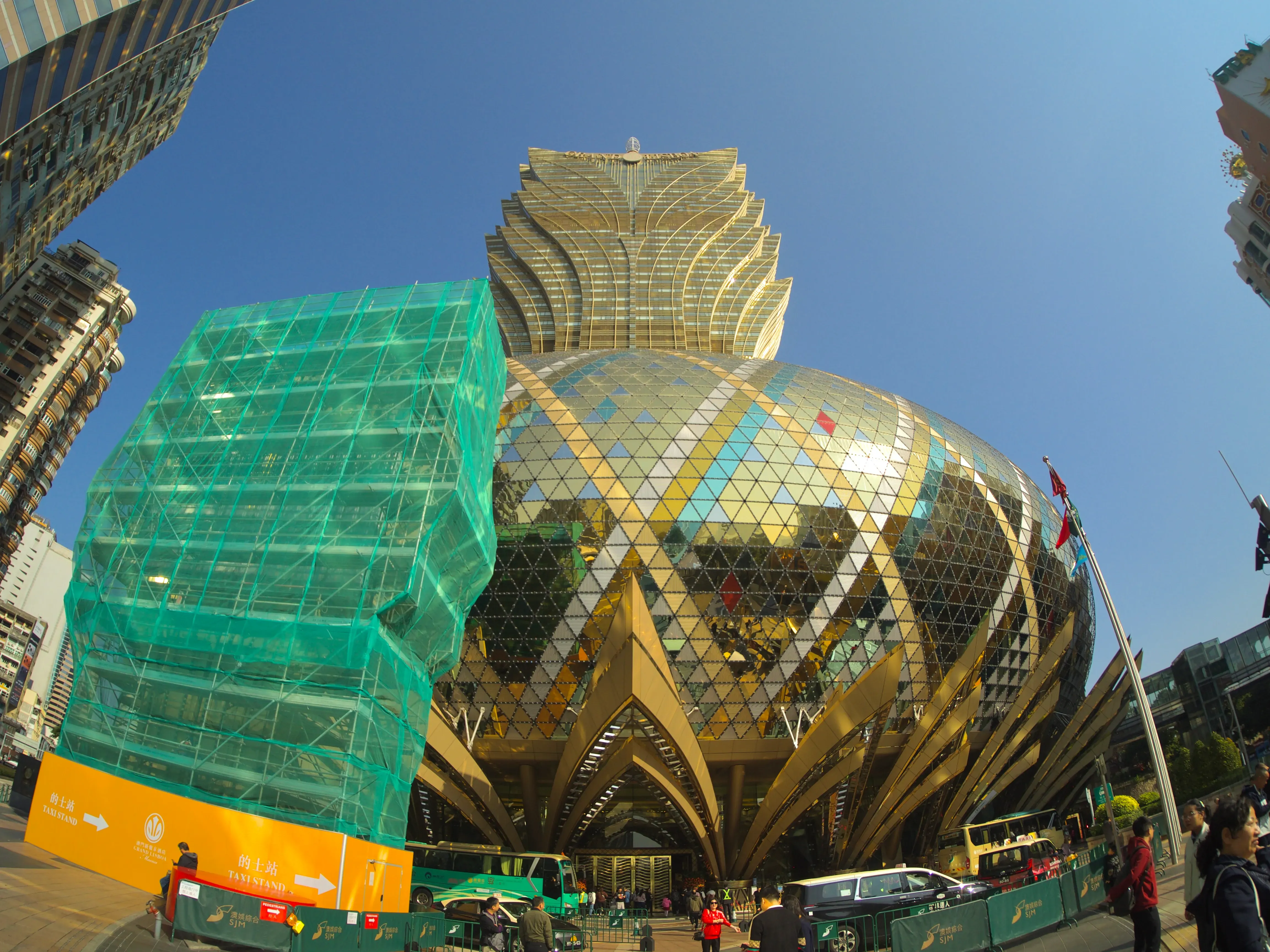 The Front of the Grand Lisboa